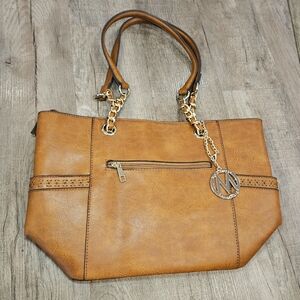 MKF Collection Bonita‎ Tote Brown Handbag By Mia K.